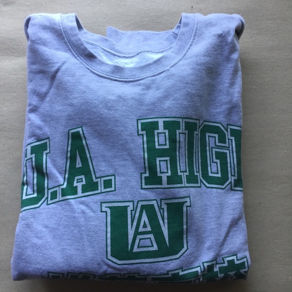 my hero academia crewneck